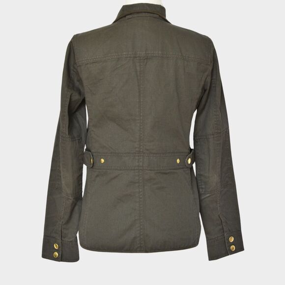 J.CREW Women's Olive Green Utility / Field Jacket Size XS - Picture 5 of 11